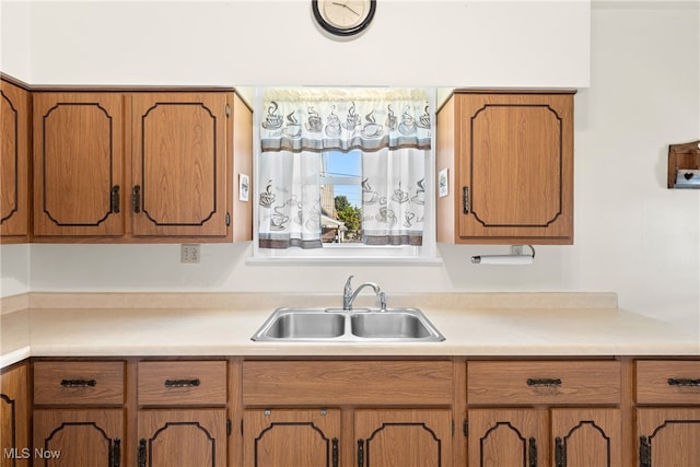 kitchen featuring sink