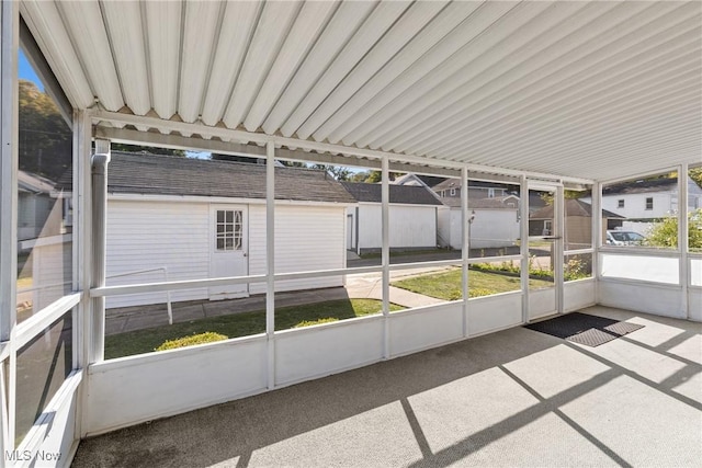 2110 Commerce St, Wellsburg, WV 26070 - view of sunroom