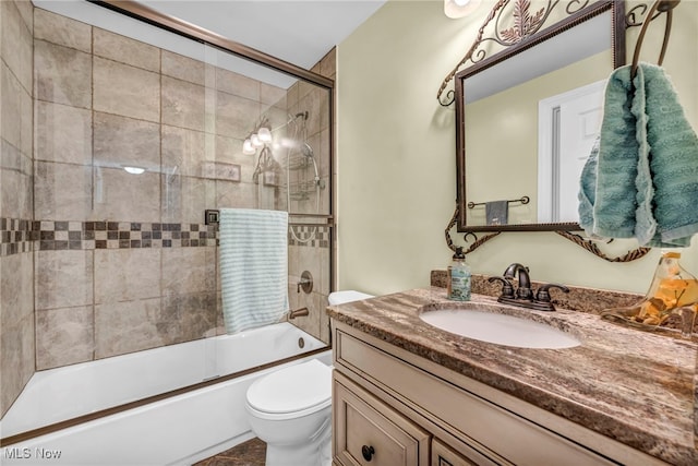 1909 N Nan Ave, Lakeside-Marblehead, OH 43440 - bathroom featuring vanity, toilet, and combined bath / shower with glass door