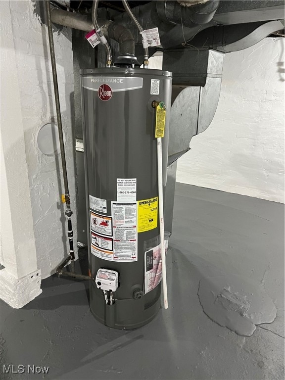 utilities with gas water heater