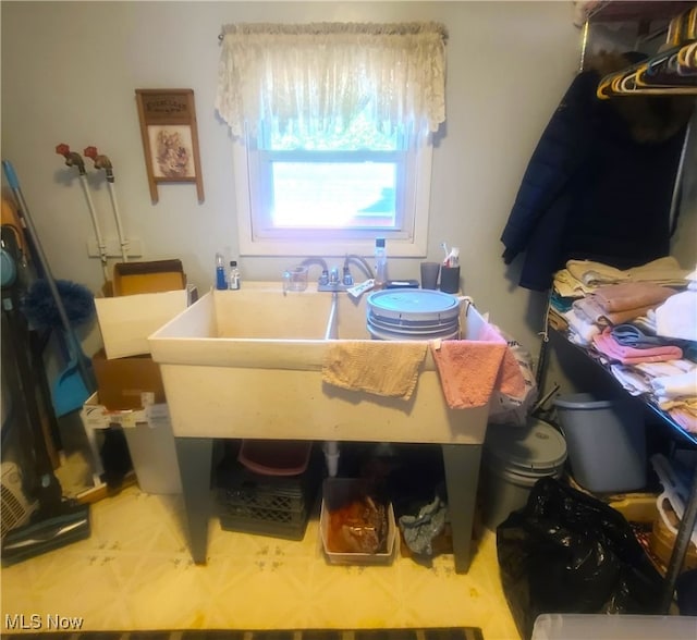 view of laundry room