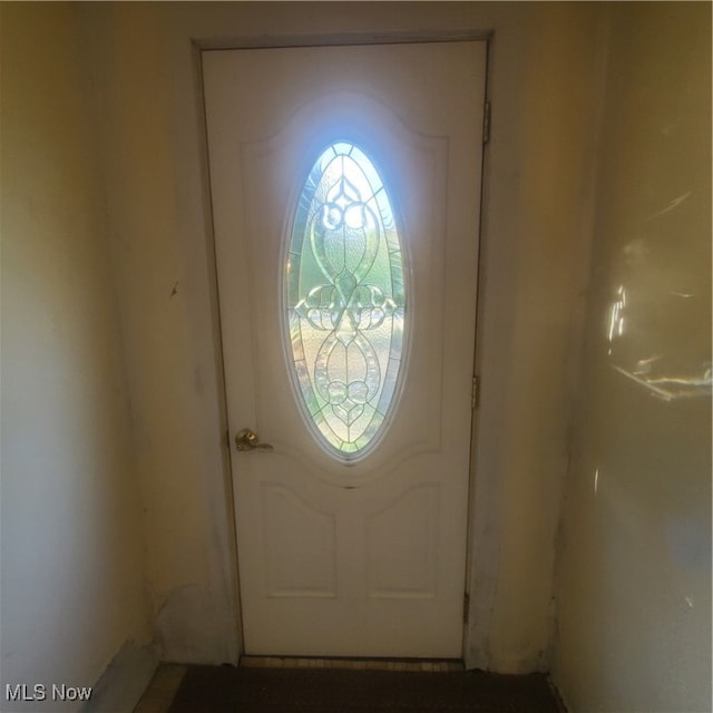 entryway featuring a healthy amount of sunlight