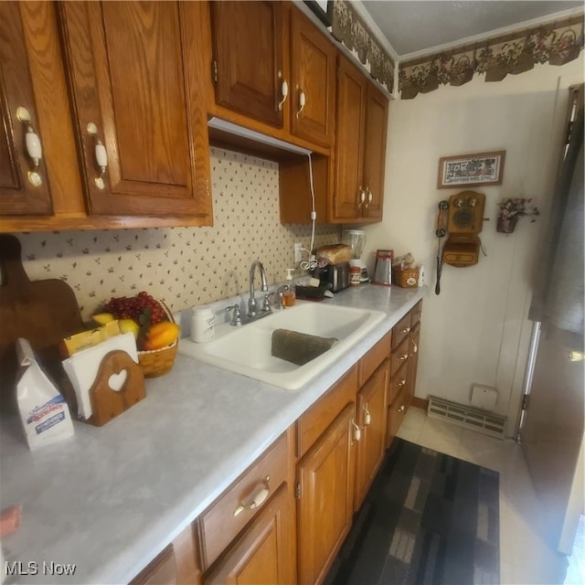 kitchen with sink