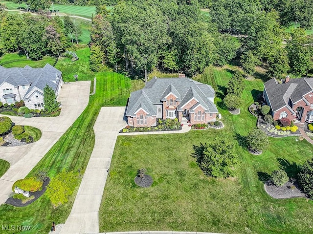 drone / aerial view