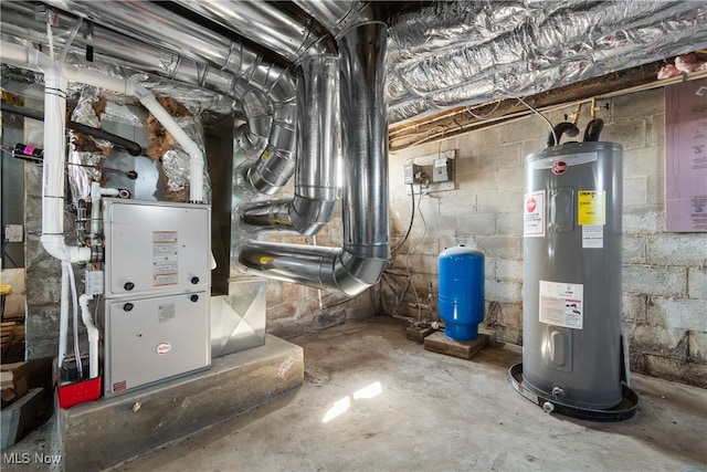 utilities with water heater