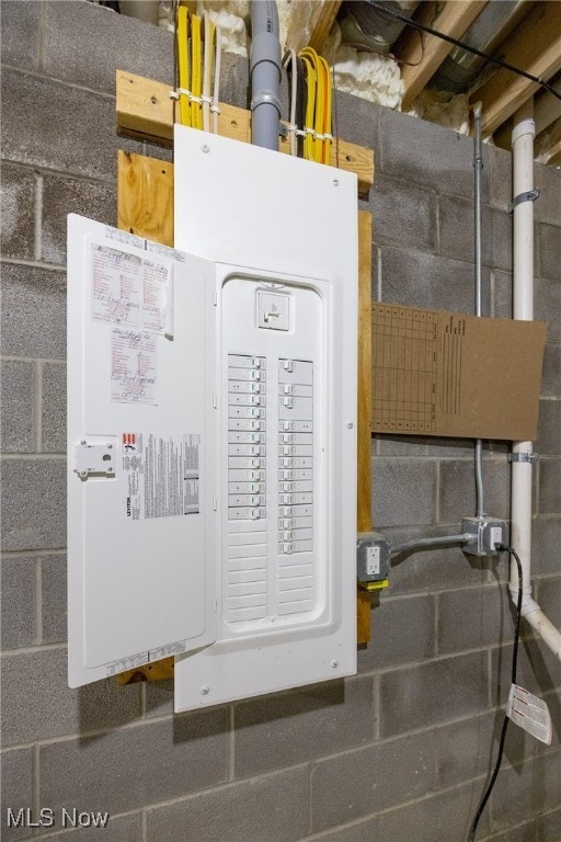 utilities with electric panel