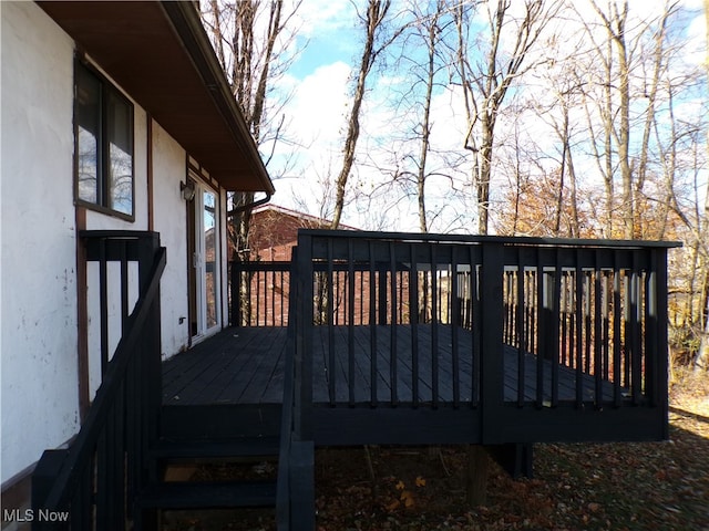 view of deck