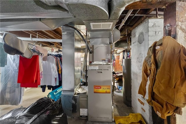 utility room with visible vents