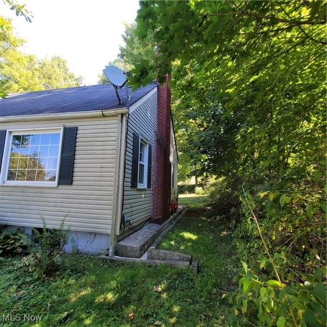 view of side of home