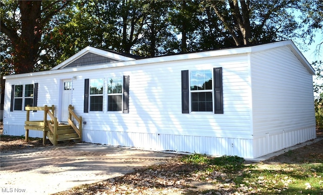 view of manufactured / mobile home