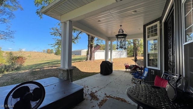 view of patio