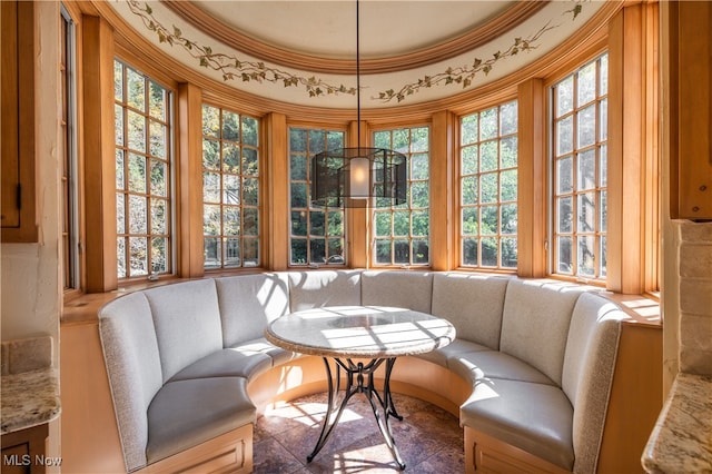 sitting room with plenty of natural light