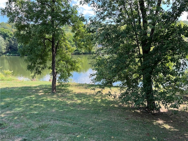 view of water feature