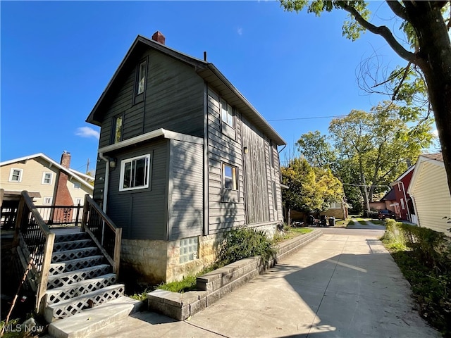 view of property exterior