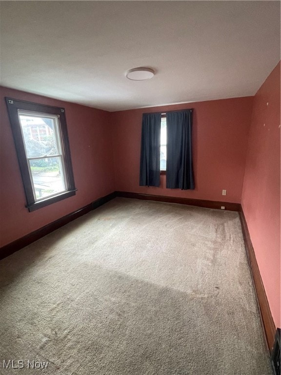 empty room with carpet