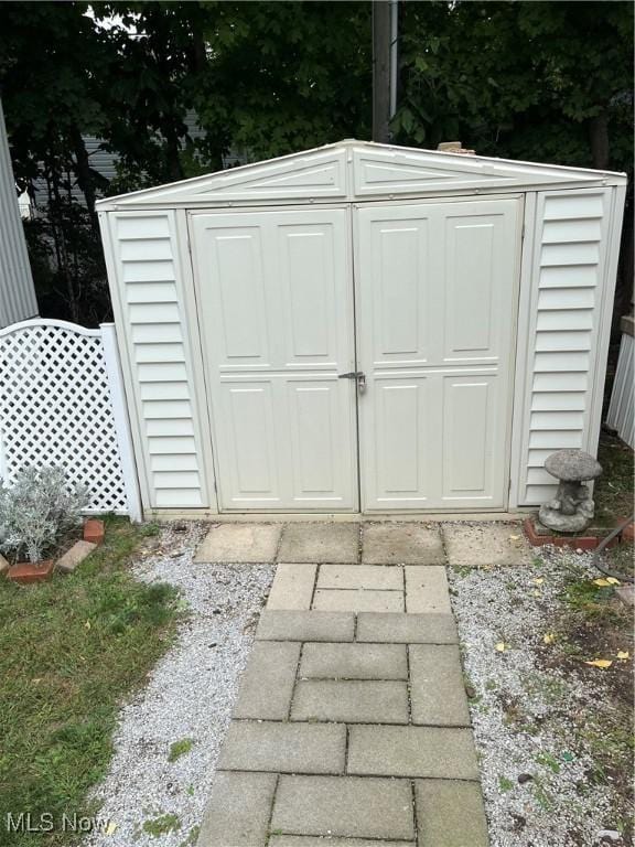 9151 Mentor Ave Unit A14, Mentor, OH 44060 - view of shed