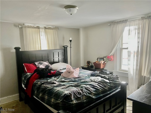 bedroom featuring carpet floors