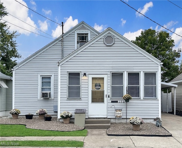 view of front of house