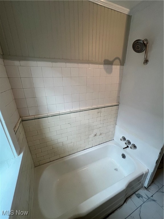 bathroom with plus walk in shower