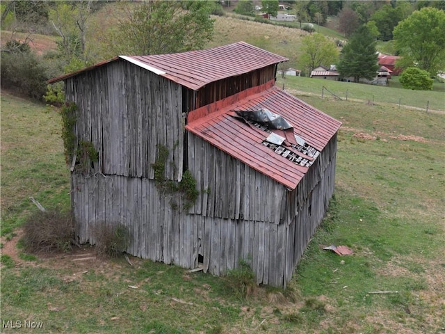 10206 Gillespie Run Rd, Petroleum, WV 26161 - view of outbuilding featuring an outbuilding