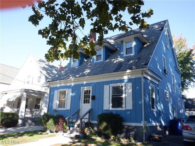 view of cape cod-style house