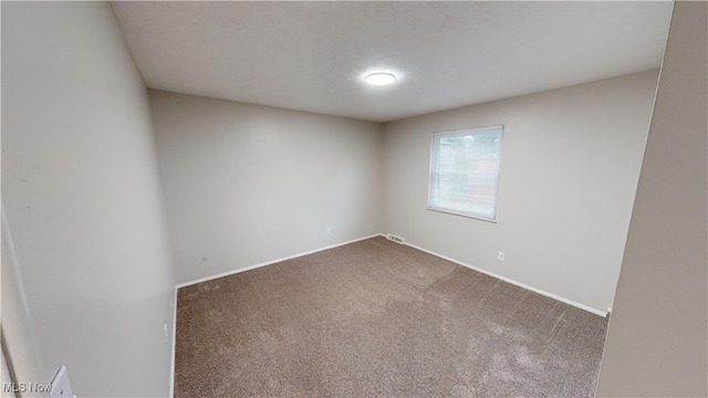 spare room with carpet flooring