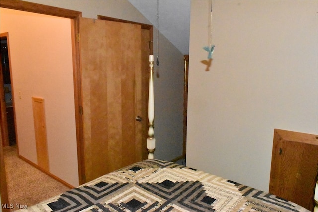 unfurnished bedroom with carpet