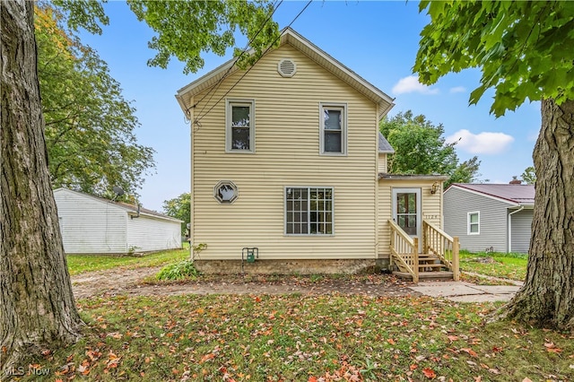 view of rear view of house