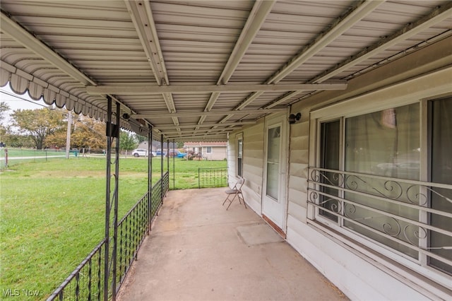 view of patio / terrace