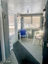 sunroom with a wealth of natural light