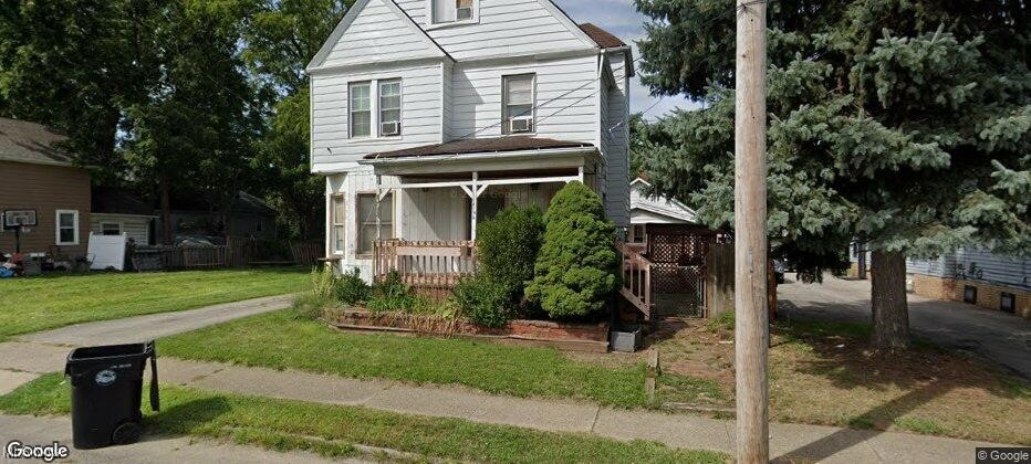 view of property with a front yard