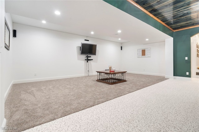 interior space with carpet