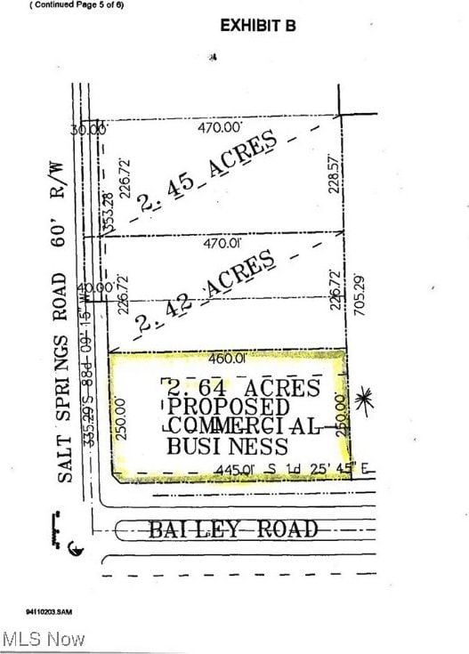 Ellsworth Bailey Rd, Lordstown OH, 44481 land for sale