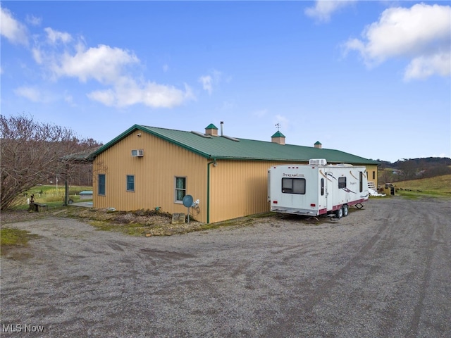 view of side of property