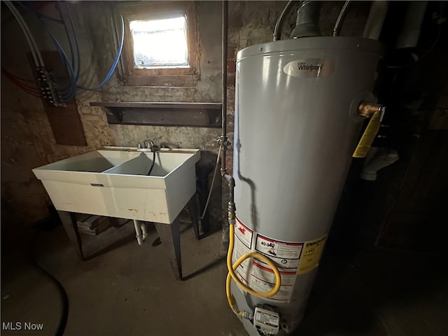 utilities with gas water heater