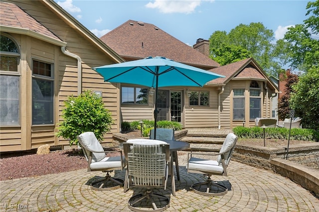 view of patio