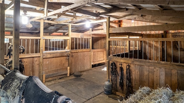 view of stable