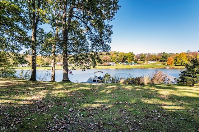 property view of water