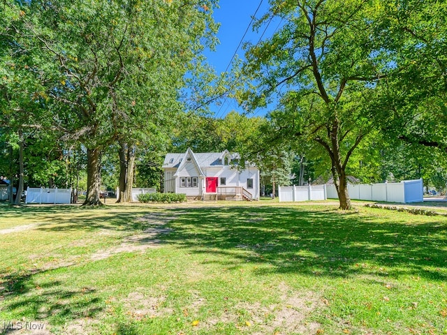 view of yard