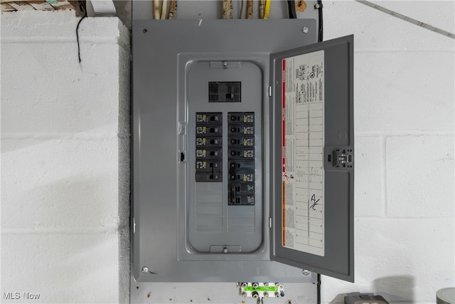 utilities with electric panel