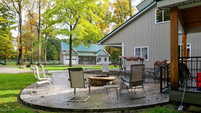 view of patio