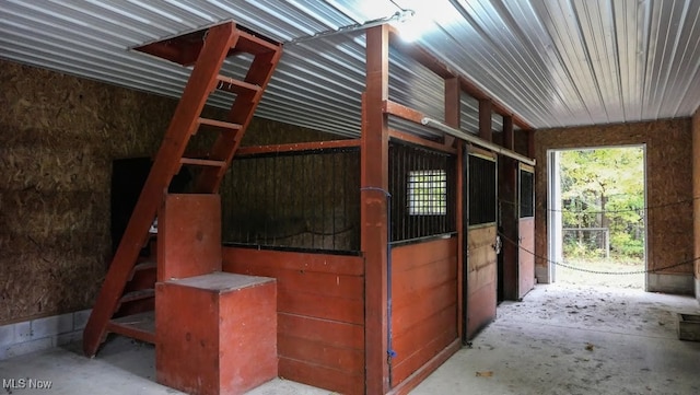 view of stable