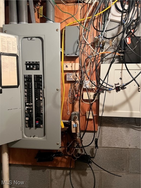 utilities with electric panel