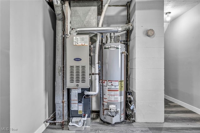 utilities with water heater