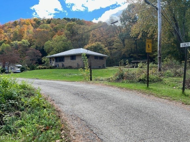 view of road