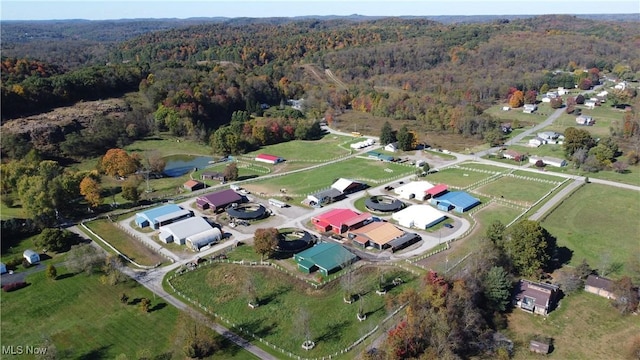 96 Trotter Dr, New Cumberland, WV 26047 - view of property location with a forest and a large body of water