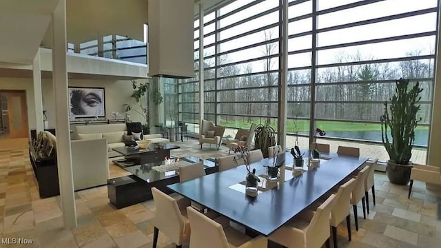 view of community lobby