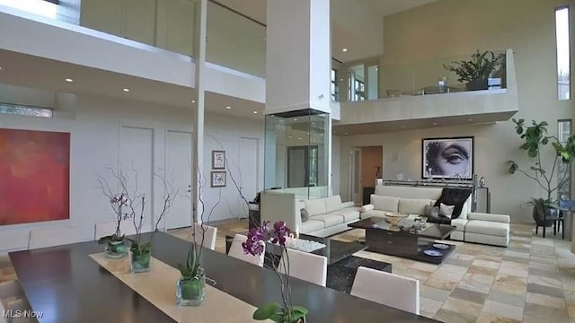view of community lobby