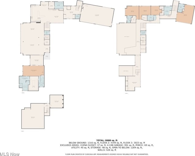 13695 County Line Rd, Chagrin Falls, OH 44022 - floor plan / room layout