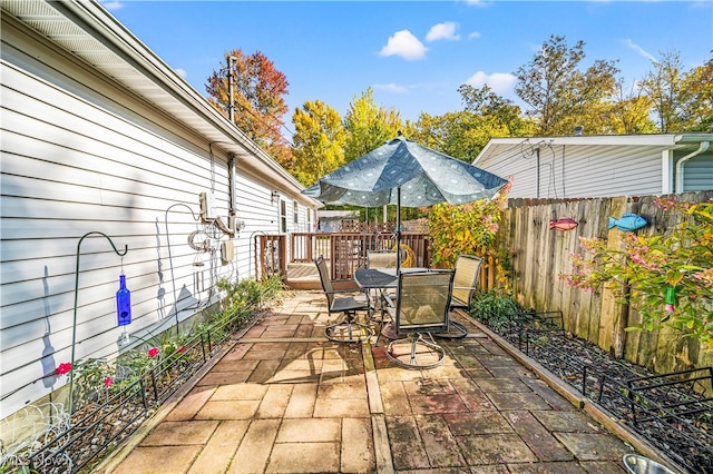 view of patio / terrace